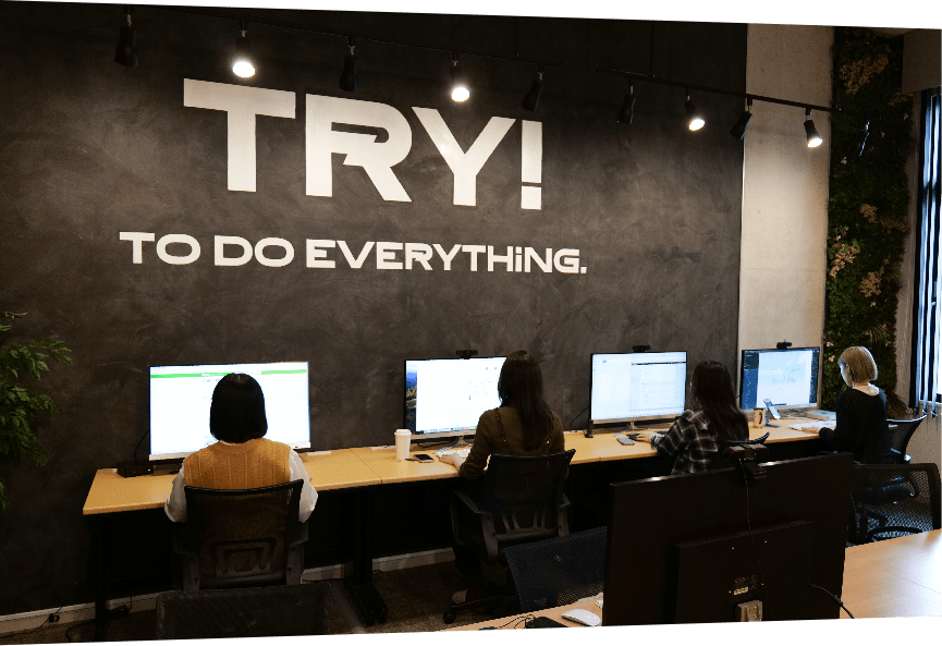 オフィスの様子